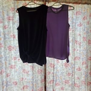 Two women's tank tops.